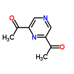 Ethanone, 1,1-(2,6-pyrazinediyl)bis- (9CI)结构式