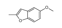 5-甲氧基-2-甲基苯并呋喃结构式