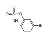 (3-bromophenyl) sulfamate结构式
