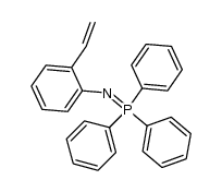 N-(triphenylphosphoranylidene)-2-vinylaniline结构式