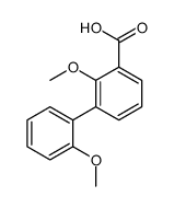 2-methoxy-3-(2-methoxyphenyl)benzoic acid结构式