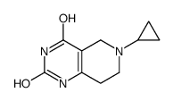 6-cyclopropyl-5,6,7,8-tetrahydropyrido[4,3-d]pyrimidine-2,4-diol picture