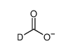 氘代甲酸根离子结构式