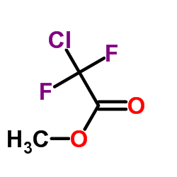 Methyl chlorodifluoroacetate Structure