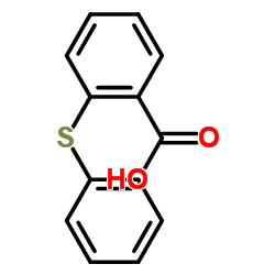 2-(苯基硫代)苯甲酸结构式