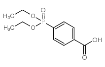 4-(二乙氧基磷酰基)-苯甲酸结构式