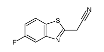 2-Benzothiazoleacetonitrile,5-fluoro-(9CI)结构式