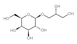2,3-二羟基丙基吡喃己糖苷结构式
