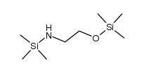 2-(trimethylsiloxy)-N-(trimethylsilyl)ethylamine Structure