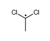 α,α-dichloroethyl radical Structure