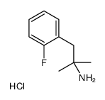 1-(2-FLUOROPHENYL)-2-METHYLPROPAN-2-AMINE HYDROCHLORIDE Structure
