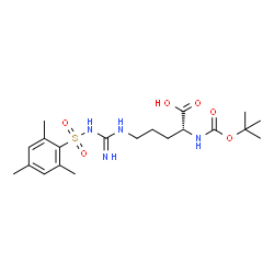Boc-D-Arg(Mts)-OH structure