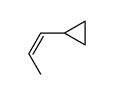 cis-1-methyl-2-cyclopropylethylene结构式