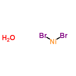 Nickel(ii) bromide hydrate Structure