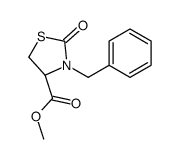 (R)-METHYL 3-BENZYL-2-OXOTHIAZOLIDINE-4-CARBOXYLATE Structure