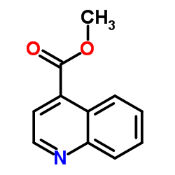 4-喹啉甲酸甲酯结构式
