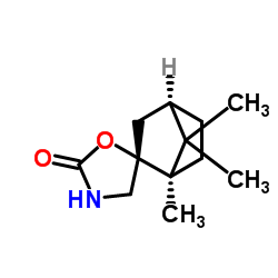 Spiro[bicyclo[2.2.1]heptane-2,5-oxazolidin]-2-one, 1,7,7-trimethyl-, (1R,2R,4R)-结构式