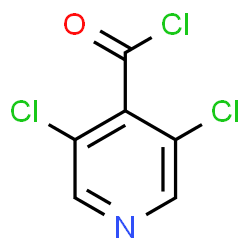 3,5-Dichloroisonicotinoyl chloride结构式