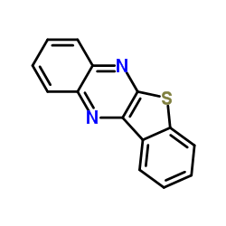 苯并噻吩并[2,3-b]喹喔结构式