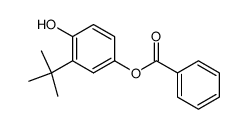 3-(tert-butyl)-4-hydroxyphenyl benzoate Structure
