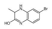 6-溴-3-甲基-3,4-二氢喹噁啉-2(1h)-酮结构式