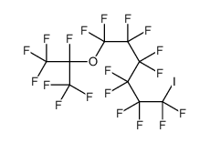 1-IODO-6-(HEPTAFLUOROISOPROPOXY)PERFLUOROHEXANE结构式