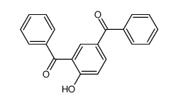 2,4-dibenzoylphenol结构式