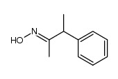 3-phenyl-2-butanone oxime Structure