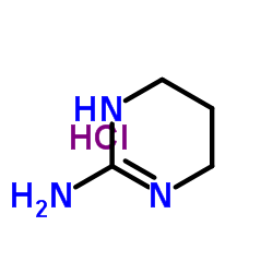 2-氨基-1,4,5,6-四氢嘧啶盐酸盐结构式