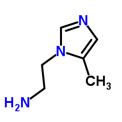 1H-咪唑-1-乙胺1,5-甲基-(9CI)结构式