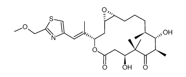 epothilone E 21-methyl ether结构式