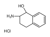 (1S,2R)-2-氨基-1-四氢萘酚 盐酸盐结构式