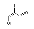3-hydroxy-2-iodoprop-2-enal结构式