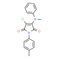 3-chloro-4-(methylanilino)-1-(4-methylphenyl)-1H-pyrrole-2,5-dione picture