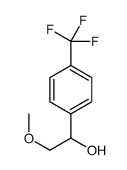 2-甲氧基-1-(4-(三氟甲基)苯基)乙醇结构式