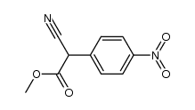methyl 2-(4-nitrophenyl)cyanoacetate Structure