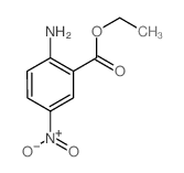 2-氨基-5-硝基苯甲酸乙酯结构式