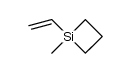 1-Methyl-1-vinylsilacyclobutane结构式