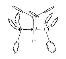 fluorotris(triphenylphosphine)rhodium(I) Structure