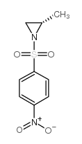 (S)-2-甲基-1-(4-硝基苯磺酰基)氮丙啶结构式