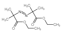 diethyl 2,2'-azobis[2-methylpropionate]结构式