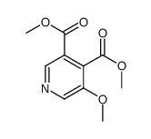 dimethyl 5-methoxypyridine-3,4-dicarboxylate结构式
