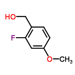 2-氟-4-甲氧基苄醇结构式