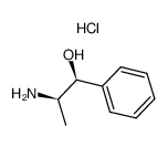 D-(+)-Norephedrine hydrochloride Structure