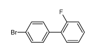 4-溴-2-氟-1,1-二联苯结构式