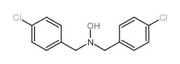 N,N-二(4-氯苄基)羟胺结构式