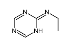 N-ethyl-1,3,5-triazin-2-amine结构式