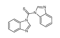 N,N'-thiocarbonyldi-2-methylbenzimidazole结构式
