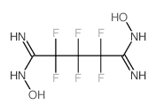 2,2,3,3,4,4-Hexafluoro-N(1),N(5)-dihydroxypentanediimidamide结构式