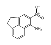 5-Acenaphthylenamine,1,2-dihydro-4-nitro- Structure